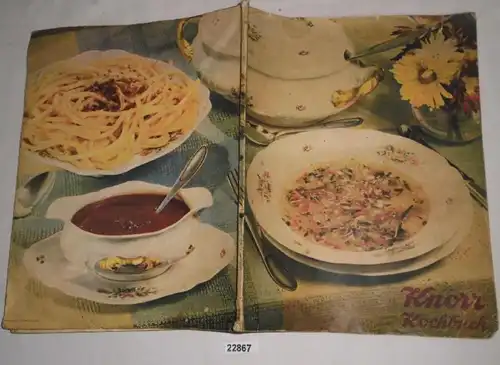 Le livre de cuisine Knorr de la ménagère allemande