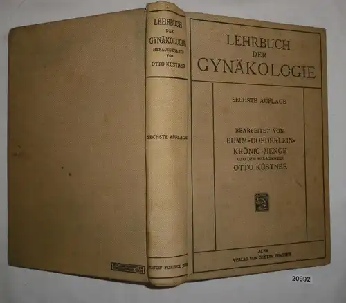 Kurzes Lehrbuch der Gynäkologie