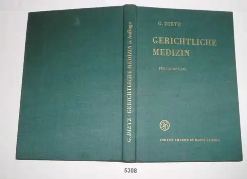 Gerichtliche Medizin für Juristen, Kriminalisten, Studierende der Rechtswissenschaften und Medizin