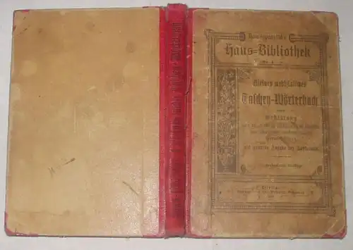 Bibliothèque homéopathique maison n° 4 / petit dictionnaire de poche médical ou explication d'environ 4000 en médecine