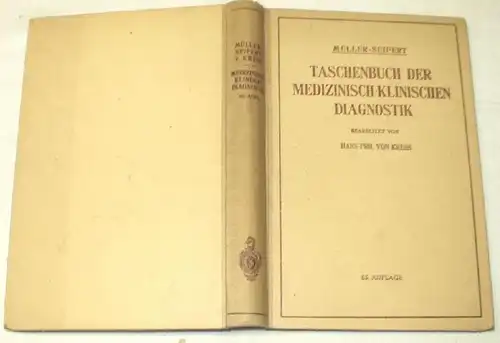 Livre de poche du diagnostic médical et clinique. Bearb. par Hans Frh. von Kress. 65e édition