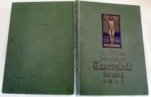 Journal de la fête pour la douzième fête allemande de l'exercice Leipzig vers 12-16 juillet 1913