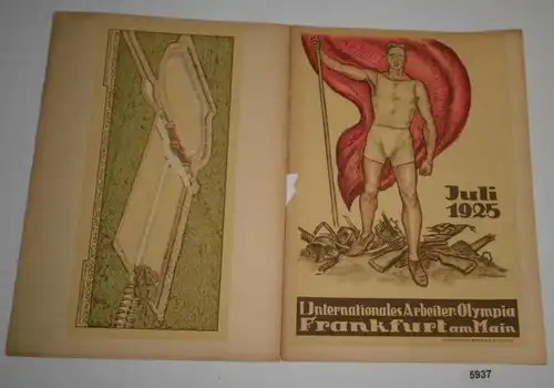 1. Internationales Arbeiter-Olympia Frankfurt am Main Juli 1925: Jahrgang 1  Nr. 6/7 vom Januar 1925