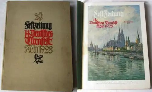 Journal de la fête 14ème Fête allemande de l'art à Cologne 1928