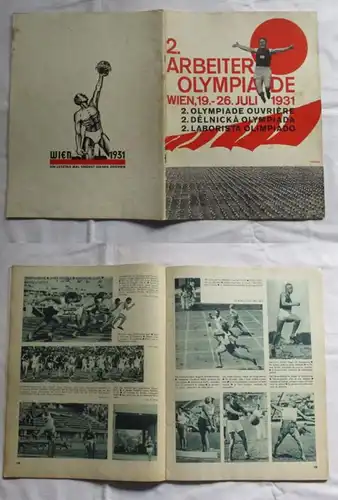 2. Arbeiter-Olympiade Wien 19.-26. Juli 1931 (Festschrift)