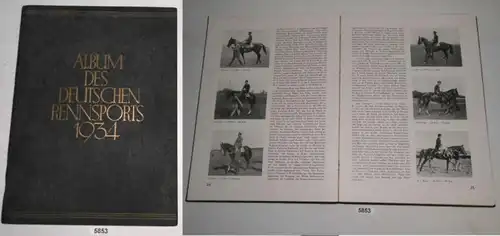 Album du sport de course allemand 1934