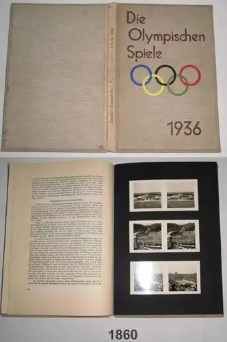 Les Jeux olympiques de 1936 (Histoire de l'espace - Volume I)
