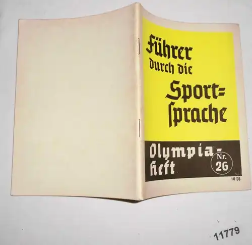 Aide olympique n° 26 - Guide de la langue sportive