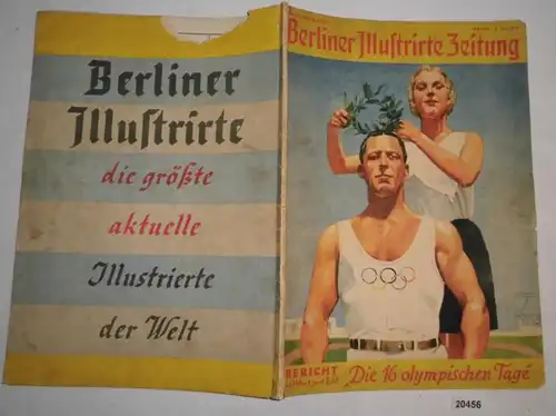 Illustrite de Berlin (Illustrate) Zeitung 2ème édition spéciale des Olympias "Les 16 jours olympiques" Rapport en mots et en images