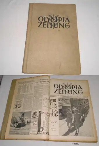 Journal olympique numéro 1 à 30 (21 juillet 1936-19 août 1936)