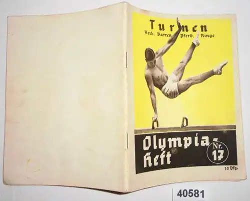 Olympia-Heft Nr. 17: Turnen (Reck, Barren, Pferd, Ringe)
