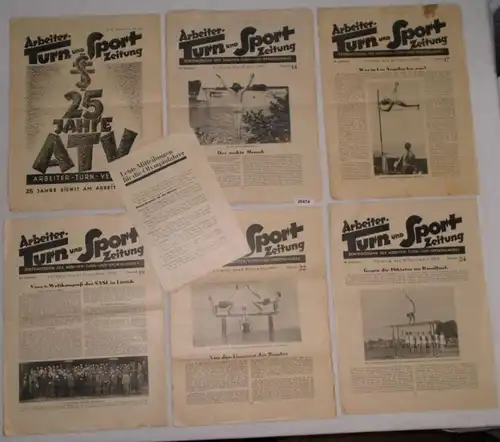 Arbeiter-Turn- und Sportzeitung - Zentralorgan des Arbeiter-Turn- und Sportbundes (6 Zeitungen 1931/1932))