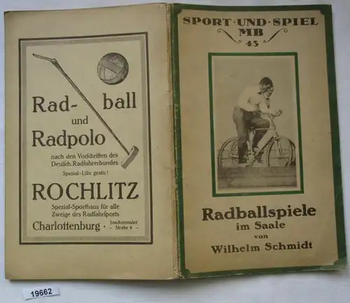 Miniatur-Bibliothek für Sport und Spiel - Radballspiele im Saale