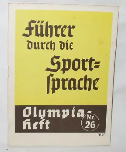 Führer durch die Sportsprache