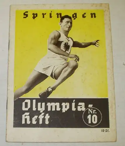 Springen - Olympia Heft Nr. 10