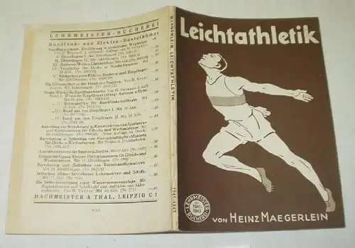 Lehrmeister Bücherei Nr. 1041/43: Leichtathletik - Ein Lehrbuch für Anfänger und Fortgeschrittene