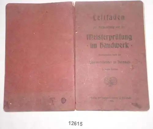 Leitfaden zur Vorbereitung auf die Meisterprüfung im Handwerk