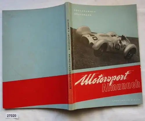 Almanach de sport automobile 1953..