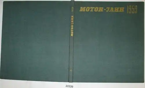 Année du moteur 1959 - Une revue internationale.