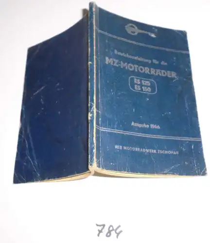 Manuel d'utilisation des motos ES 125, ES 150 Edition 1966