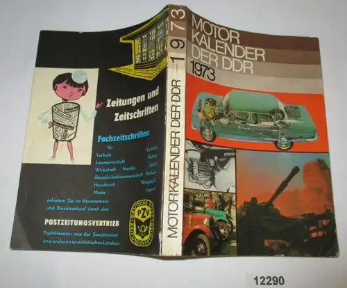 Motorkalender der DDR 1973