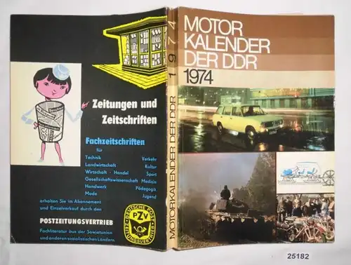 Motorkalender der DDR 1974