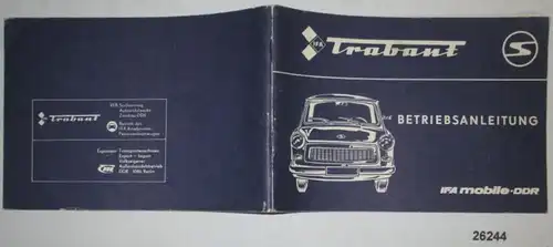 Trabant Betriebsanleitung