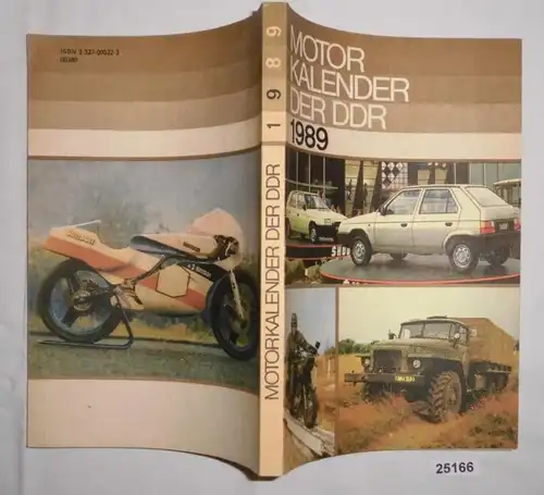 Motorkalender der DDR 1989