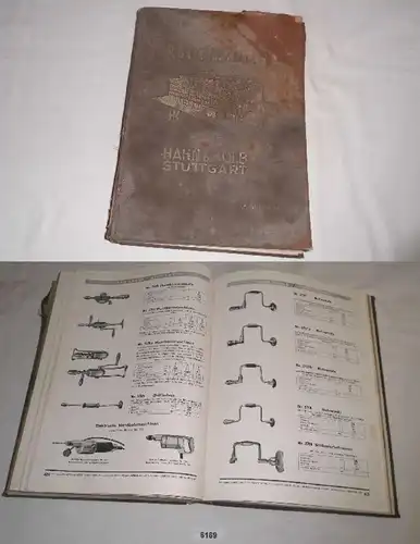 Outils pour le travail du bois et du métal - Catalogue principal n° 7 (2e édition) de la société Hahn & Kolb, Stuttgart (propriétaire: Her