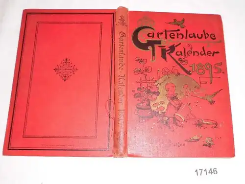 Calendrier de la Foi de jardin pour l'année 1895