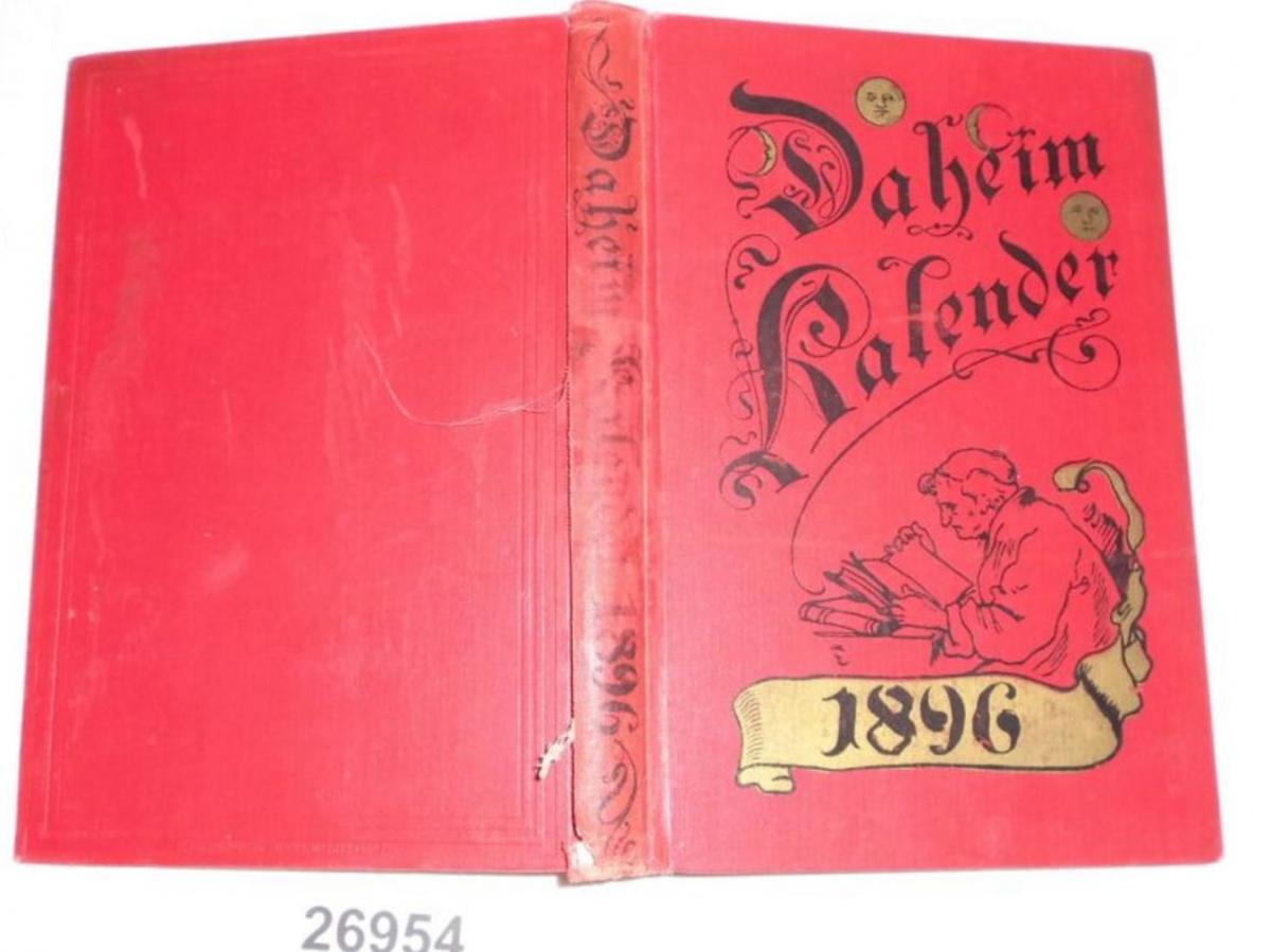 Daheim Kalender 1895 