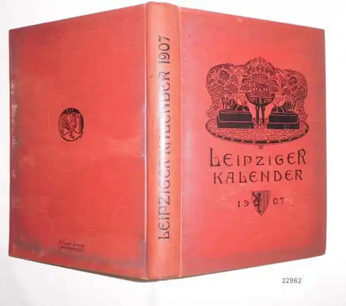 Calendrier de Leipzig 1907. Annuaire et chronique illustrés