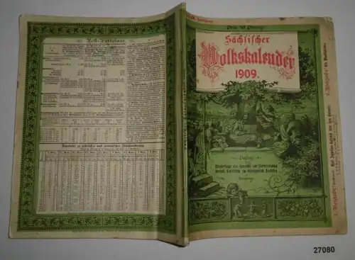 Sächsischer Volkskalender 1909 - XXXII. Jahrgang