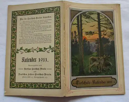 Tierschutzkalender 1911