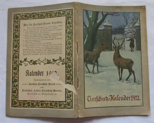 Tierschutzkalender 1912