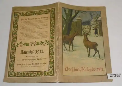 Tierschutz-Kalender 1912