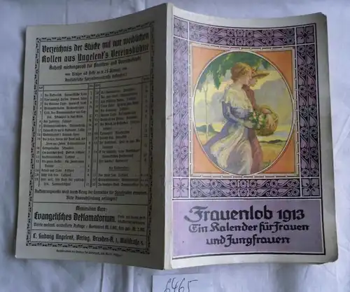 Frauenlob 1913 ("Evangel. Jungfrauen-Kalender")