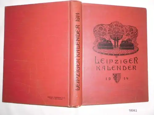 Leipziger Kalender Illustriertes Jahrbuch und Chronik 1914