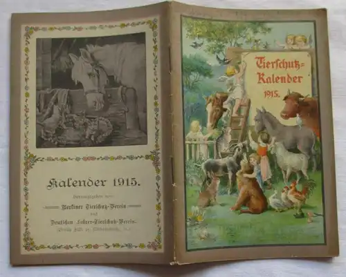 Calendrier des animaux 1915. ..