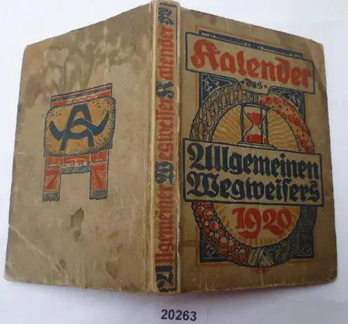 Kalender des Allgemeinen Wegweisers 1920