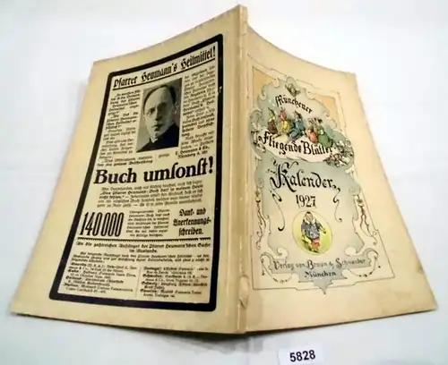 Calendrier des feuilles volantes de Munich pour 1927 (43e année)
