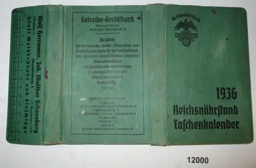 Reichsnährstand Taschenkalender 1936