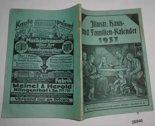 Illustr. Haus- und Familien-Kalender 1937
