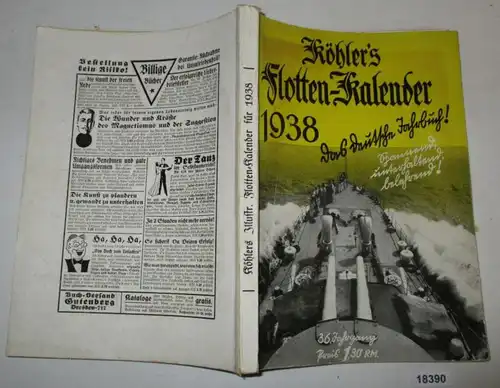 Köhlers illustrierter Flotten-Kalender 1938