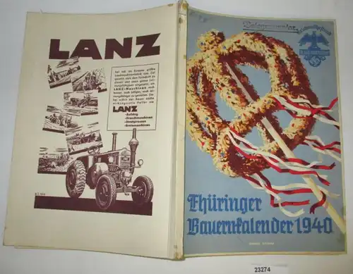 Calendrier des paysans de Thuringe 1940