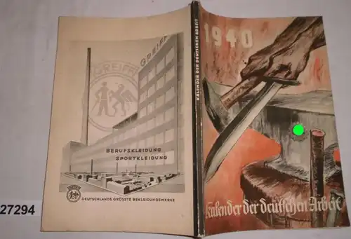 Kalender der Deutschen Arbeit 1940