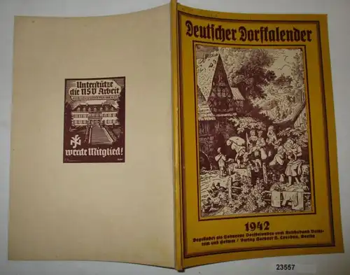 Deutscher Dorfkalender 1942 - 41. Jahrgang