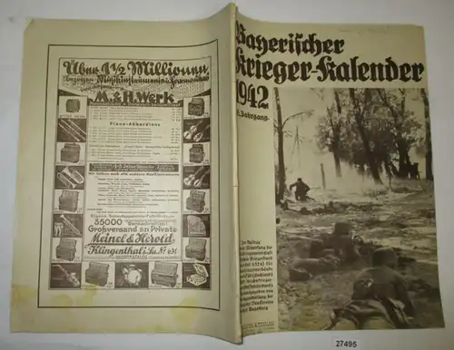 Calendrier bavarois des guerriers en 1942 (66e année)