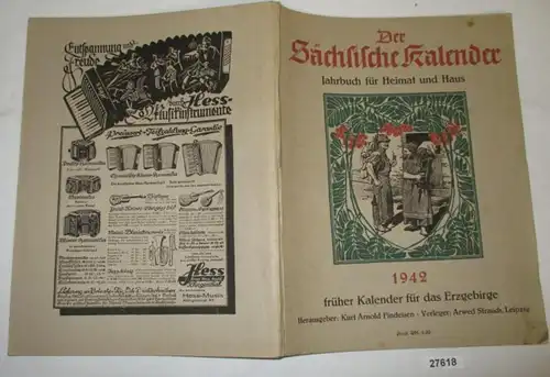 Der Sächsische Kalender  Jahrbuch für Heimat und Haus 1942
