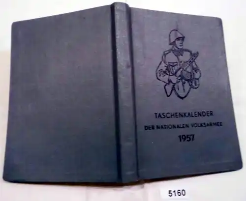 Calendrier de poche de l'Armée nationale populaire 1957